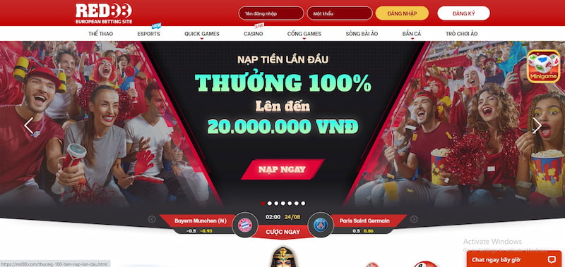 Tại sao Red88 là nơi cá cược thể thao an toàn hơn?